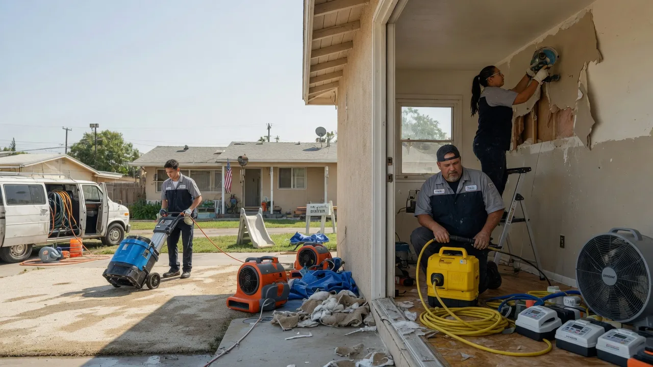 Water Damage Restoration in Champaign, IL near me